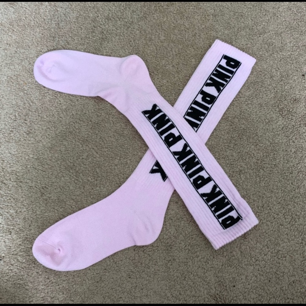 (3/$20 or 2/$15) Pink PINK Knee High Socks -repost